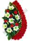 Венок "Ассоль" выс. 105/120см шир. 60см