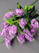 Букет сирени натуральной 11гр  50см (бел бел-фиол бел-сир сир фиол)