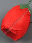 РАСПРОДАЖА ***Бутон неткан. 2сл 9.5см (мал роз)/К