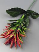 Ветка хризантемки посыпанной 34см (крас)