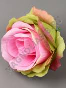 Роза Грин Пинк 8сл 9см (бел,роз )