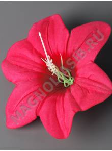  Колокольчик бархат 1сл 13см с тычинкой (роз)