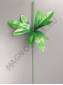 Стебель с листом пиона шелк 42 см