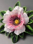 Мальва атлас на листе 2 сл 15см (кр сир бел с роз серед бел-роз)